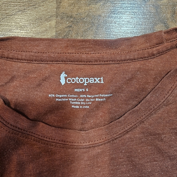 Cotopaxi Do Good Graphic Tee Men’s Small Rust Orange - Picture 3 of 7